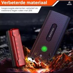 BikePro LED Fietsverlichting Set - Voorlicht En Achterlicht - USB Oplaadbaar - Fietslamp - Koplamp Fiets - Fietslampjes - Fietslichten 13 BikePro LED Fietsverlichting Set - Voorlicht En Achterlicht - USB Oplaadbaar - Fietslamp - Koplamp Fiets - Fietslampjes - Fietslichten -Fietsuitrusting Winkel 1200x1200 676