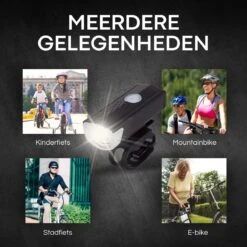 Rebela | Fietsverlichting Usb Oplaadbaar | Voorlicht En Achterlicht | Fietslamp LED | Fietsverlichting Set | Mountainbike -Fietsuitrusting Winkel 1200x1200 688