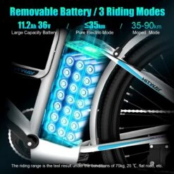 HITWAY Elektrische Fiets Voor Volwassenen | Ebikes Fietsen Stadsfiets | 250W 36V Motor | 7 VERSNELLINGSSYSTEE | 26 Inch - Wit 15 HITWAY Elektrische Fiets Voor Volwassenen | Ebikes Fietsen Stadsfiets | 250W 36V Motor | 7 VERSNELLINGSSYSTEE | 26 Inch - Wit -Fietsuitrusting Winkel 1200x1200 72