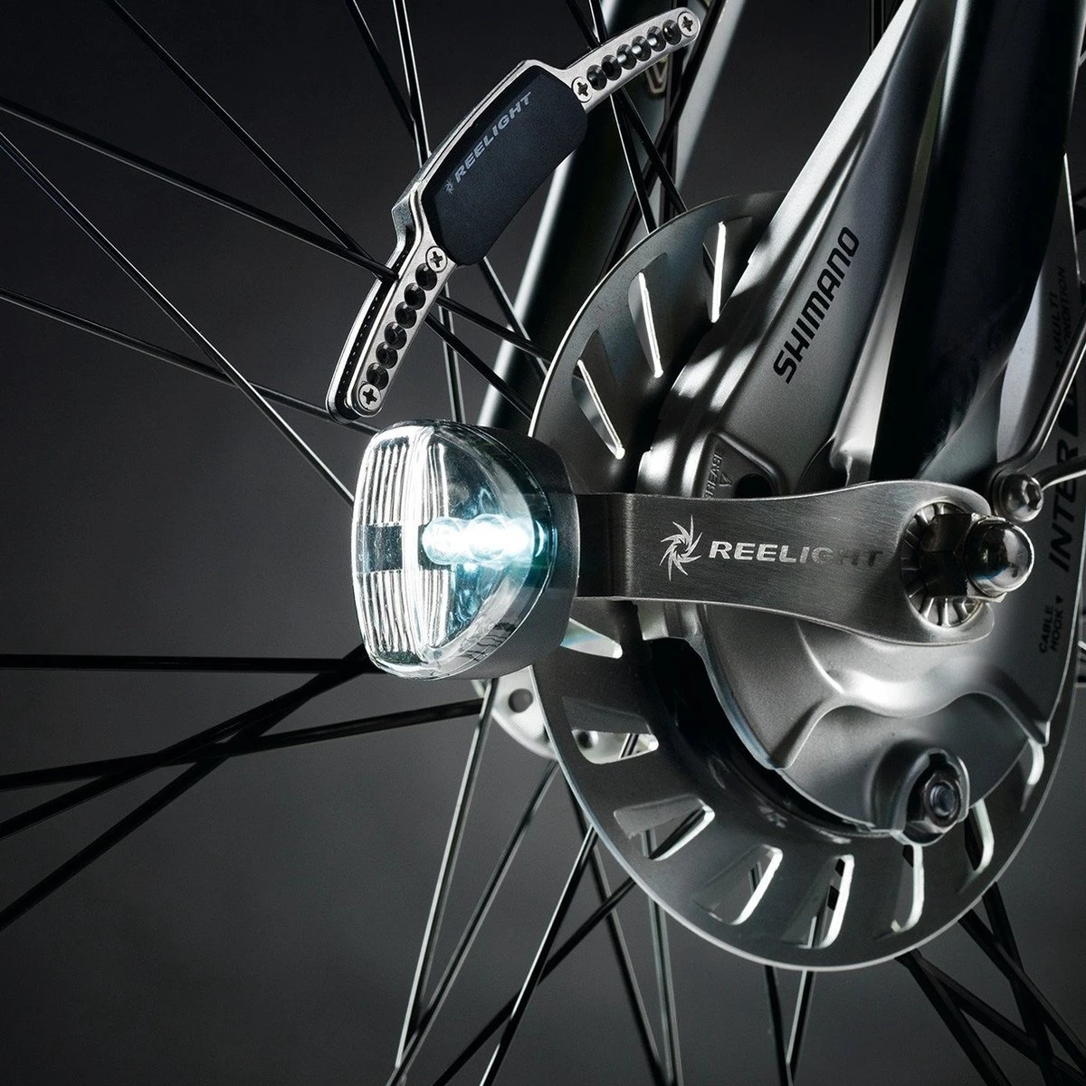 Reelight Verlichtingsset Sl150 Steady Light Dynamo Zwart 4 Reelight Verlichtingsset Sl150 Steady Light Dynamo Zwart - Afbeelding 2