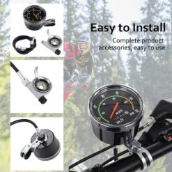 Mechanische Retro Kilometerteller Voor Fietsen - Analoge Fiets Snelheidsmeter - Retro Fietscomputer - Kilometerteller Fiets - Snelheidsmeter Fiets -Fietsuitrusting Winkel 1200x1200 805