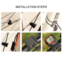 Merkloos Fiets Computer Met LCD Kilometerstand Snelheidsmeter -Fietsuitrusting Winkel 1200x1200 843