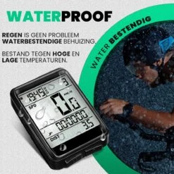 Strex Draadloze Fietscomputer - 17 Functies - Extra Groot Scherm - Draadloze Fiets Computer Draadloos Waterdicht - NL Handleiding -Fietsuitrusting Winkel 1200x1200 863