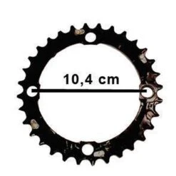 Kettingblad 32T Shimano Deore FC-M480 - Zwart -Fietsuitrusting Winkel 1200x1200 886