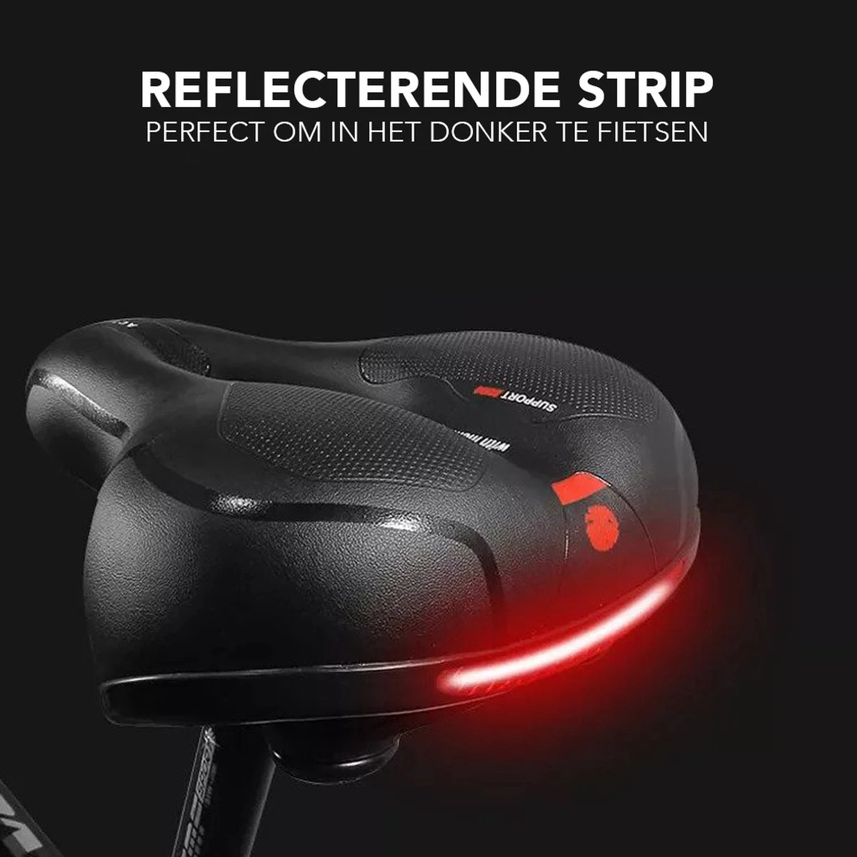 Achaté Fietszadel - Unisex - Extra Comfortabel - Ventilerend - Incl. Zadelhoes En Installatiemateriaal 10 Achaté Fietszadel - Unisex - Extra Comfortabel - Ventilerend - Incl. Zadelhoes En Installatiemateriaal - Afbeelding 8