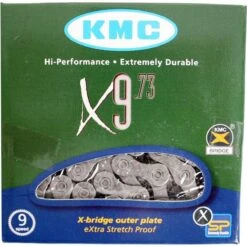 Ketting 9 Speed KMC X9 114 Schakels - Grijs -Fietsuitrusting Winkel 1200x1200 920