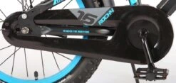 Volare Rocky Kinderfiets - 16 Inch - Zwart Blauw - 95% Afgemonteerd - Prime Collection -Fietsuitrusting Winkel 1200x568