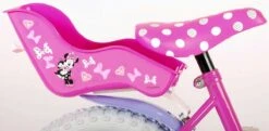 Volare Disney Minnie Cutest Ever! - Kinderfiets - Meisjes - 14 Inch - Roze -Fietsuitrusting Winkel 1200x589