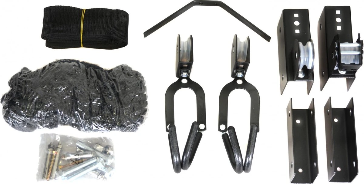 Mirage Fietslift Superlifter 57kg Staal Zwart 11-delig 7 Mirage Fietslift Superlifter 57kg Staal Zwart 11-delig - Afbeelding 5