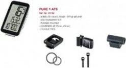 Sigma Fietscomputer Pure 1 ATS - Draadloos - Zwart/Wit -Fietsuitrusting Winkel 1200x644