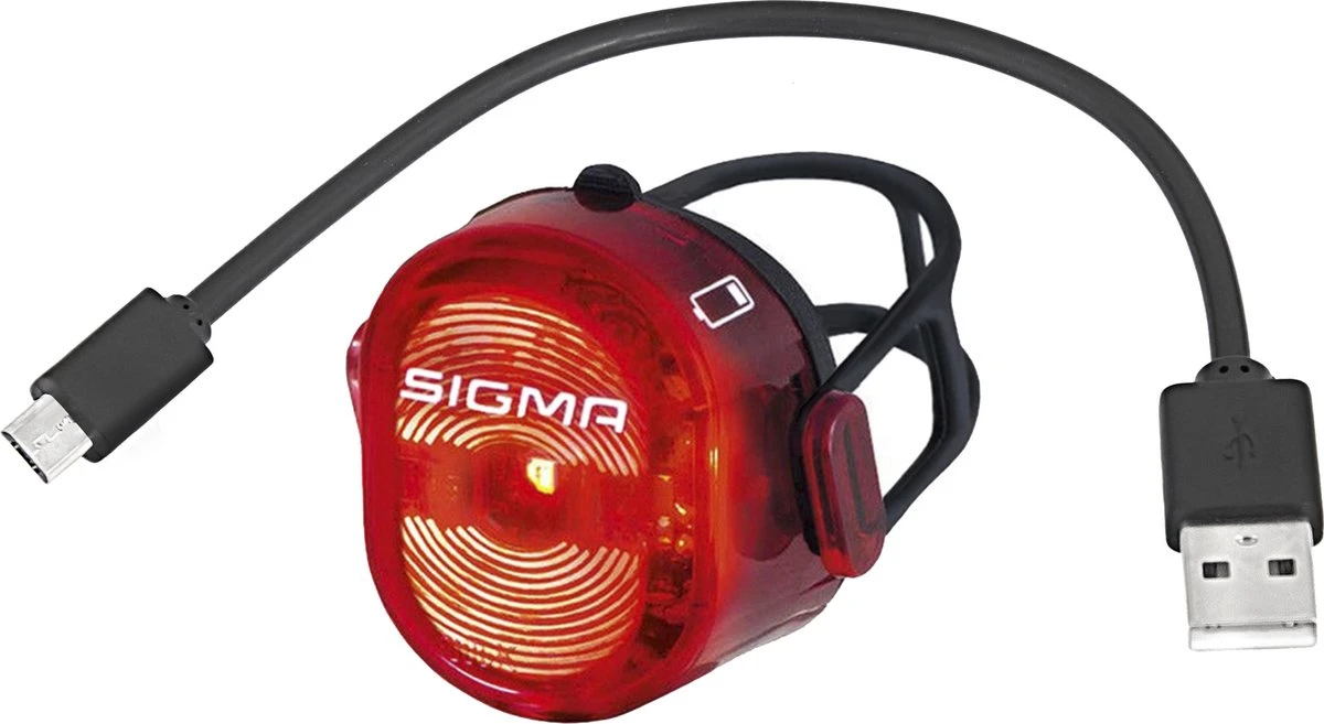 SIGMA SPORT Sigma Nugget II Flash USB Fiets Achterlicht - Li-ion Accu - Oplaadbaar 5 SIGMA SPORT Sigma Nugget II Flash USB Fiets Achterlicht - Li-ion Accu - Oplaadbaar - Afbeelding 3