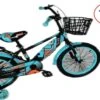 Kinderfiets - 16 Inch Kinderfiets -vanaf 4-7 Jaar Jongens En Meisjes Fietsen - Terugtrap -Rem -Stabilisatoren（2 Zijwieltjes）- Mandje - Achterbank - Groen -Fietsuitrusting Winkel 1200x667