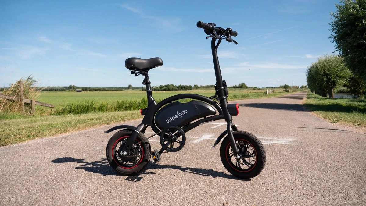 Windgoo - B3 Elektrische Long-Range E-Bike Met Trappers - E-bike - 25Km / H - Wit 8 Windgoo - B3 Elektrische Long-Range E-Bike Met Trappers - E-bike - 25Km / H - Wit - Afbeelding 6