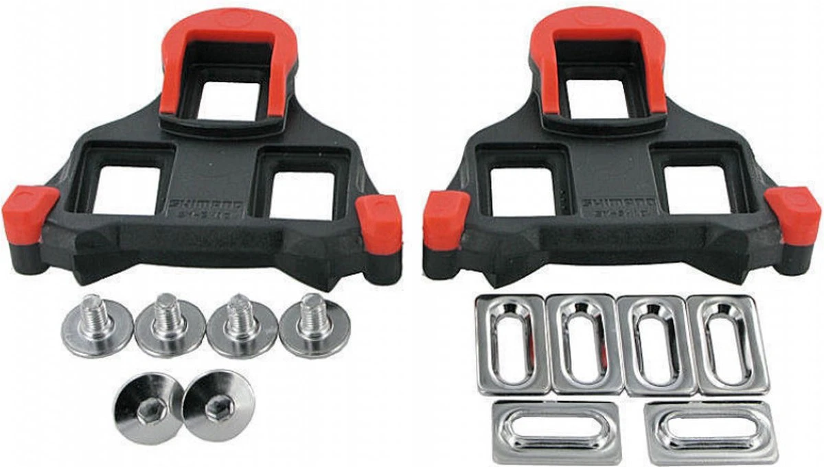 Shimano Schoenplaatjes Spd-sl Sm-sh10 0° Speling Rood 5 Shimano Schoenplaatjes Spd-sl Sm-sh10 0° Speling Rood - Afbeelding 3