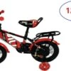 Kinderfiets - 12 Inch Kinderfiets -vanaf 2-4 Jaar Jongens En Meisjes Fietsen - Terugtrap -Rem -Stabilisatoren（2 Zijwieltjes）- Mandje - Achterbank - Rood -Fietsuitrusting Winkel 1200x682 1