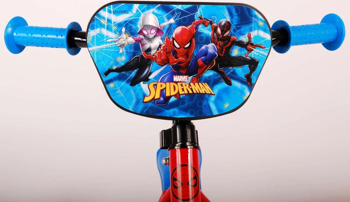 Marvel Spider-Man Kinderfiets - Jongens - 10 Inch - Rood/Blauw - Doortrapper 10 Marvel Spider-Man Kinderfiets - Jongens - 10 Inch - Rood/Blauw - Doortrapper - Afbeelding 8