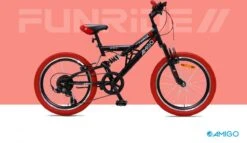Amigo Fun Ride - Mountainbike 20 Inch - Voor Jongens En Meisjes - Met 7 Versnellingen - Zwart/Rood 16 Amigo Fun Ride - Mountainbike 20 Inch - Voor Jongens En Meisjes - Met 7 Versnellingen - Zwart/Rood -Fietsuitrusting Winkel 1200x697 2