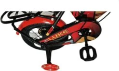 Kinderfiets - 12 Inch Kinderfiets -vanaf 2-4 Jaar Jongens En Meisjes Fietsen - Terugtrap -Rem -Stabilisatoren（2 Zijwieltjes）- Mandje - Achterbank - Rood -Fietsuitrusting Winkel 1200x717 3