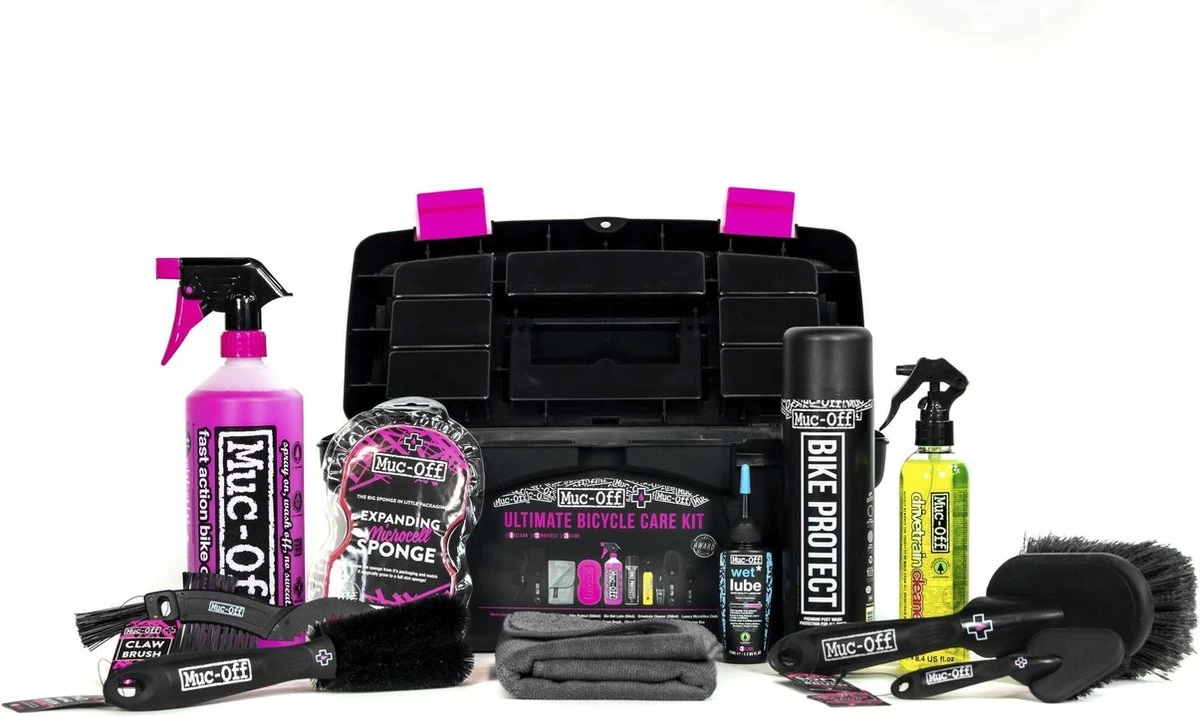 Muc-Off Ultimate Bicycle Kit - Onderhoudsset - 11 Delig 4 Muc-Off Ultimate Bicycle Kit - Onderhoudsset - 11 Delig - Afbeelding 2