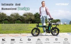 HITWAY E Bike Elektrische Fiets Vouwfiets, 36V/8.4Ah Batterij, 250W Motor, 25km/h, 35-70km, 16" City EBike Voor Heren En Dames -Fietsuitrusting Winkel 1200x742 14