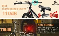 BikePro Fiets Achterlicht 2.0 Met Alarm En Richtingaanwijzer - IP54 Waterdicht - USB Oplaadbaar -Fietsuitrusting Winkel 1200x742 22