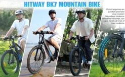HITWAY 26" Elektrische Mountainbike, 35-70KM Power Assist-fietsen Voor Mannen En Vrouwen， 48V/7,5Ah/250W Krachtige E-bike -Fietsuitrusting Winkel 1200x742 8