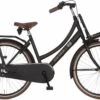 Cortina U4 Mini - Stadsfiets - M24 - Jet Black Matt - Matzwart - R3 -Fietsuitrusting Winkel 1200x746