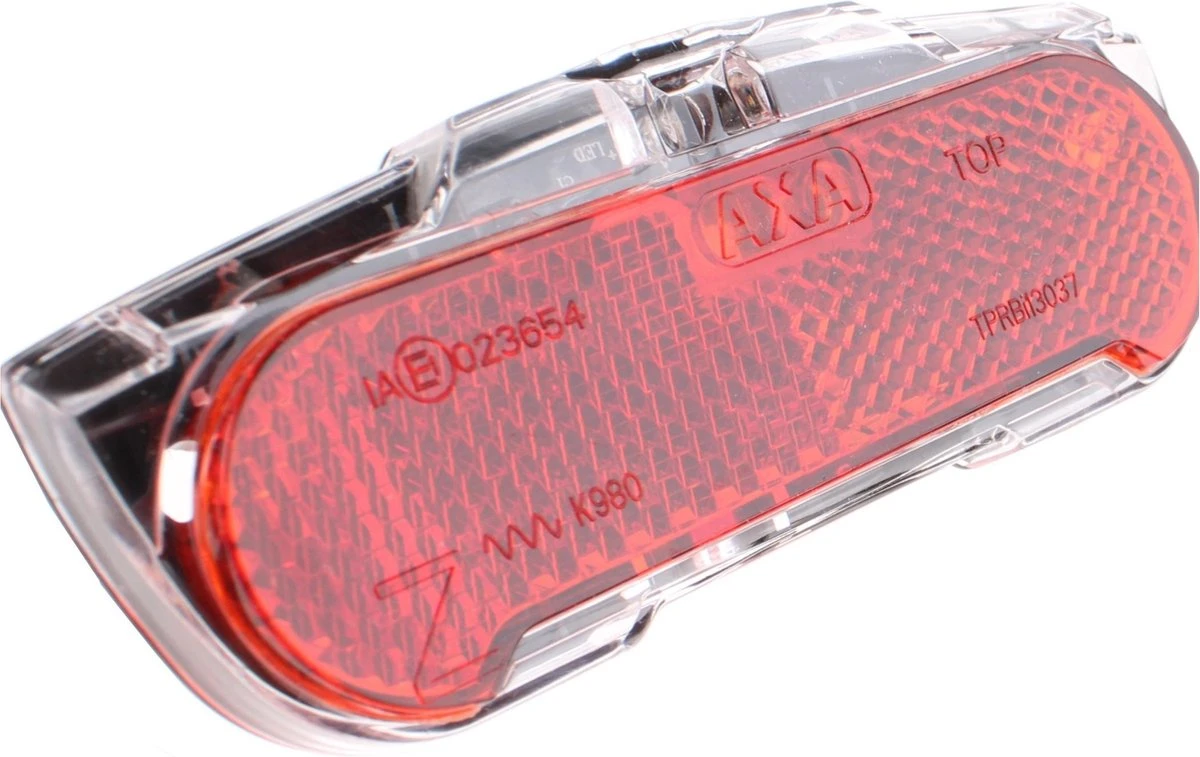 AXA Slim Steady – Fiets Achterlicht - LED Fietsverlichting - 50 Mm - Rood 4 AXA Slim Steady – Fiets Achterlicht - LED Fietsverlichting - 50 Mm - Rood - Afbeelding 2