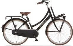 Cortina U4 Mini - Stadsfiets - M24 - Jet Black Matt - Matzwart - R3 -Fietsuitrusting Winkel 1200x761