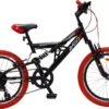 Amigo Fun Ride - Mountainbike 20 Inch - Voor Jongens En Meisjes - Met 7 Versnellingen - Zwart/Rood -Fietsuitrusting Winkel 1200x776 4