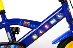 Nickelodeon Paw Patrol Kinderfiets - Jongens - 12 Inch - Blauw/Geel - Doortrapper -Fietsuitrusting Winkel 1200x787 2