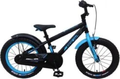 Volare Rocky Kinderfiets - 16 Inch - Zwart Blauw - 95% Afgemonteerd - Prime Collection -Fietsuitrusting Winkel 1200x788 2