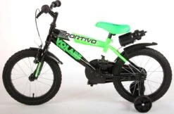 Volare Sportivo Kinderfiets - Jongens - 16 Inch - Neon Groen Zwart - 95% Afgemonteerd -Fietsuitrusting Winkel 1200x788