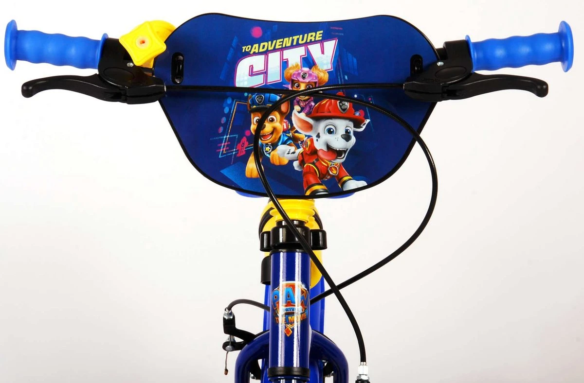 Volare Paw Patrol The Movie Kinderfiets - Jongens - 14 Inch - Blauw - Twee Handremmen 18 Volare Paw Patrol The Movie Kinderfiets - Jongens - 14 Inch - Blauw - Twee Handremmen - Afbeelding 16