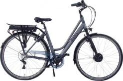 Amigo E-Vibe D1 - Elektrische Stadsfiets Voor Dames - Met 7 Versnellingen - Matgrijs -Fietsuitrusting Winkel 1200x795 1