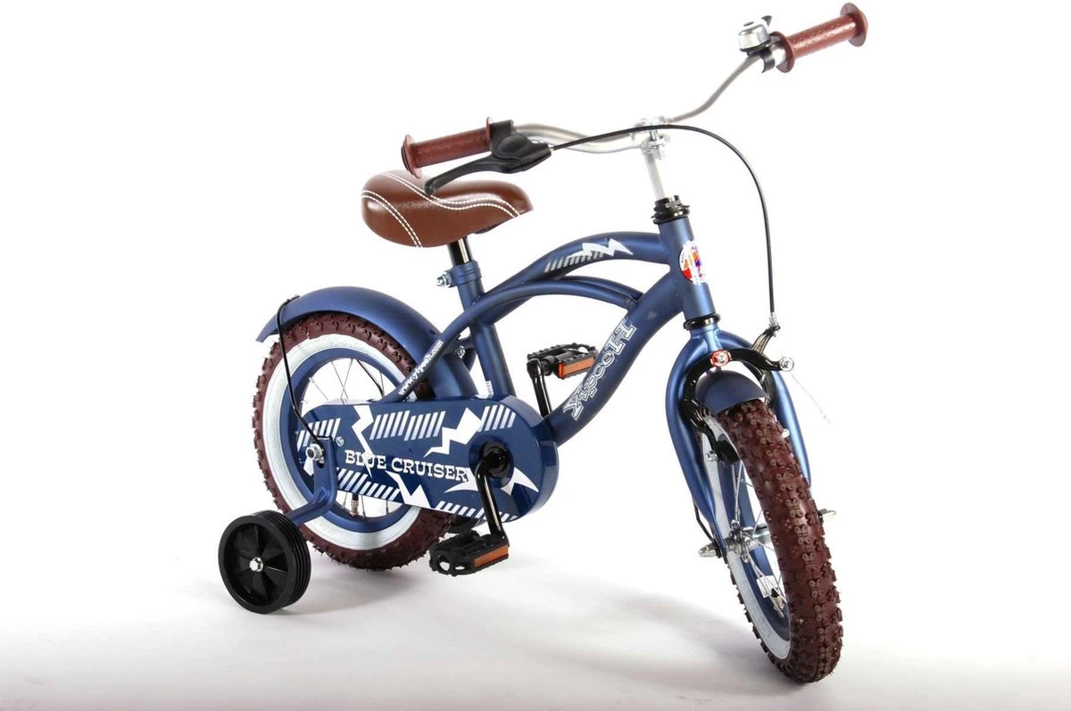 Volare Blue Cruiser Kinderfiets - Jongens - 12 Inch - Blauw - 95% Afgemonteerd 9 Volare Blue Cruiser Kinderfiets - Jongens - 12 Inch - Blauw - 95% Afgemonteerd - Afbeelding 7