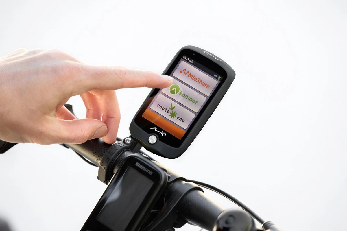 Mio Cyclo 220 Fietscomputer - Fietsnavigatie - Zwart 8 Mio Cyclo 220 Fietscomputer - Fietsnavigatie - Zwart - Afbeelding 6