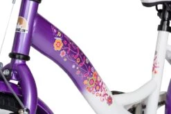 Bikestar 20 Inch Classic Kinderfiets, Lila / Wit -Fietsuitrusting Winkel 1200x800 103