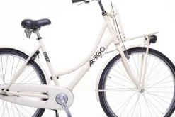 Amigo Forest - Transportfiets 28 Inch - Damesfiets Met Voordrager - Crème -Fietsuitrusting Winkel 1200x800 143