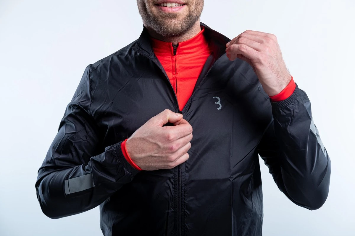 BBB Cycling BaseShield Regenjas Fiets - Wielren Fietsjack - Regenjack - Wind- En Waterdicht - Zwart - Maat L 7 BBB Cycling BaseShield Regenjas Fiets - Wielren Fietsjack - Regenjack - Wind- En Waterdicht - Zwart - Maat L - Afbeelding 5