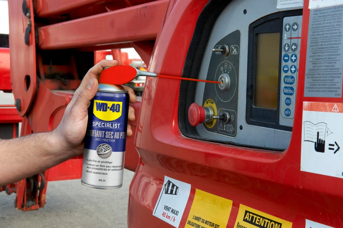 WD-40 Specialist® Droogsmeerspray Met PTFE - 400ml - Teflon Spray - Smeermiddel - Beschermt Effectief Tegen Dagelijkse Slijtage 5 WD-40 Specialist® Droogsmeerspray Met PTFE - 400ml - Teflon Spray - Smeermiddel - Beschermt Effectief Tegen Dagelijkse Slijtage - Afbeelding 3
