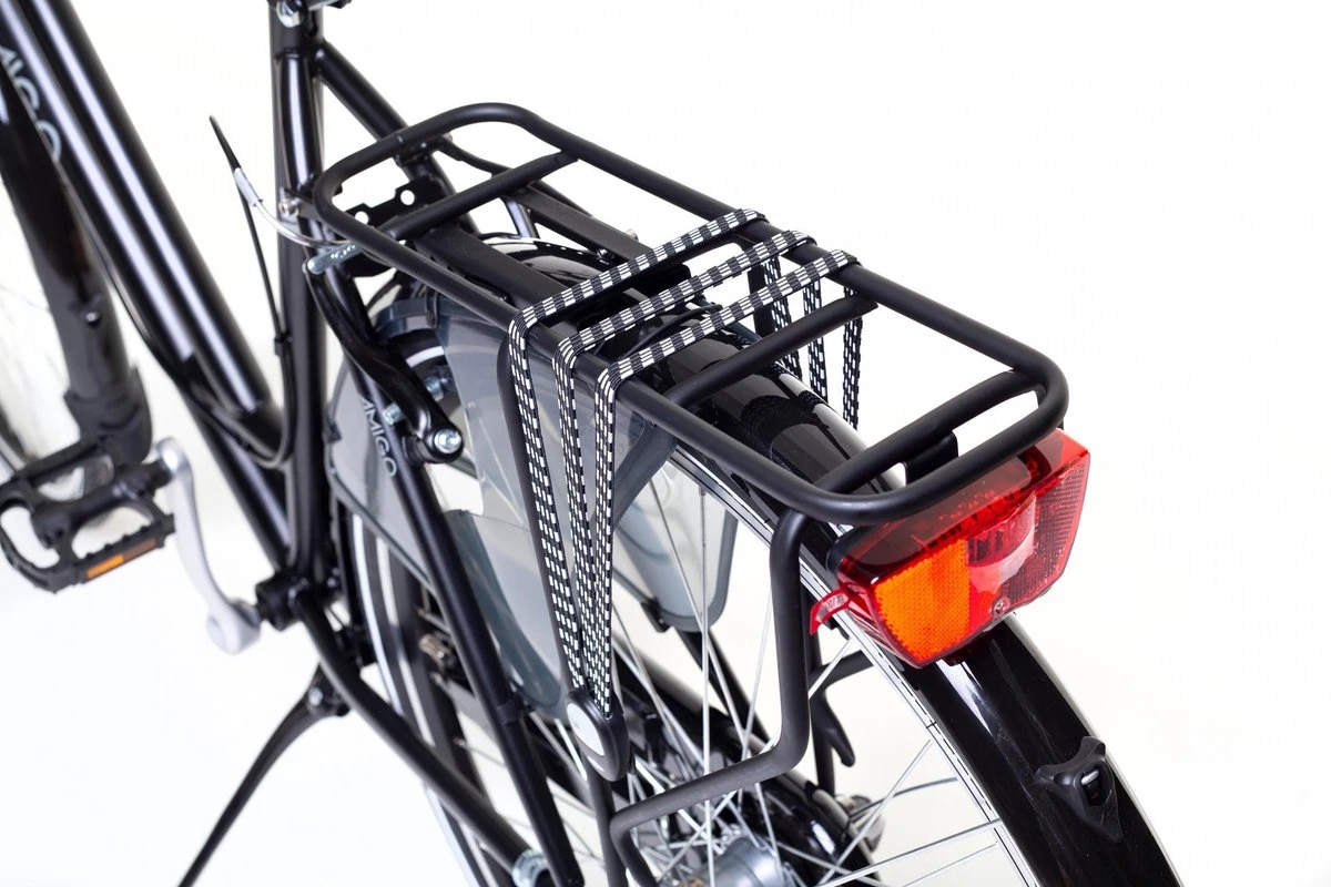 Amigo Bright - Damesfiets 28 Inch - Fiets Met 3 Versnellingen - Matzwart 7 Amigo Bright - Damesfiets 28 Inch - Fiets Met 3 Versnellingen - Matzwart - Afbeelding 5