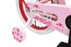 Amigo Sweetheart Meisjesfiets - Kinderfiets 16 Inch - Roze -Fietsuitrusting Winkel 1200x800 60