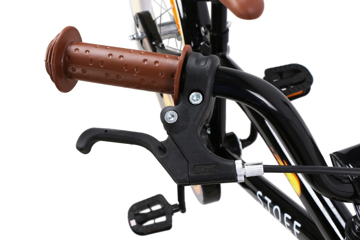 SJOEF Cruise Jongensfiets 18 Inch - Zwart 6 SJOEF Cruise Jongensfiets 18 Inch - Zwart - Afbeelding 4