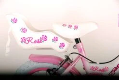 Volare Rose Kinderfiets - Meisjes - 12 Inch - Roze - 2 Handremmen -Fietsuitrusting Winkel 1200x802 6