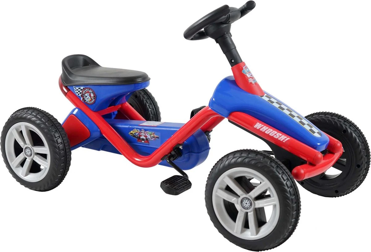 Paw Patrol Go Kart - Mini - Rood Blauw 3 Paw Patrol Go Kart - Mini - Rood Blauw