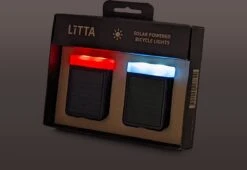 LITTA 2 Fietsverlichting Op Zonne-energie - Zwart (set) -Fietsuitrusting Winkel 1200x826 8