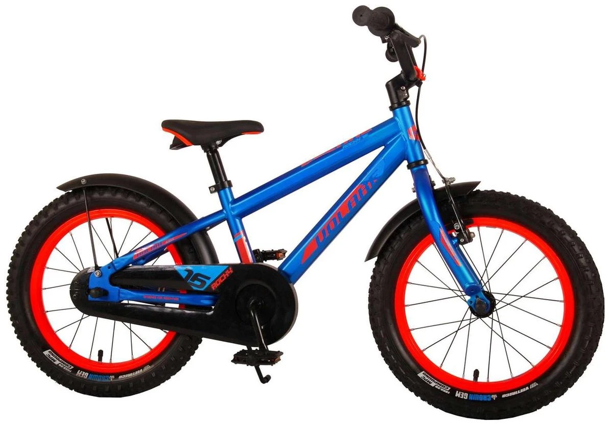 Volare Rocky Kinderfiets - 16 Inch - Blauw - 95% Afgemonteerd 4 Volare Rocky Kinderfiets - 16 Inch - Blauw - 95% Afgemonteerd - Afbeelding 2