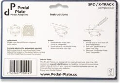 Pedal Plate 2.0 Pedaal Adapter - MTB SPD/X-Track -Fietsuitrusting Winkel 1200x832 3