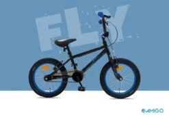 Amigo Fly - BMX Fiets 20 Inch - Fietscross Voor Jongens En Meisjes - Zwart/Blauw -Fietsuitrusting Winkel 1200x833 4